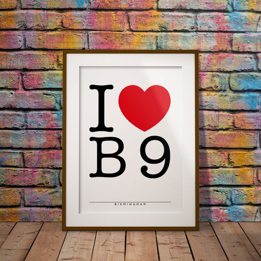 I love birmingham st andrews b94rl blues brum stadium football postcode location geography sporting fan soccer minimalist fun retro vintage dms travel stadium ground wall art home decor gift print design pixel8er