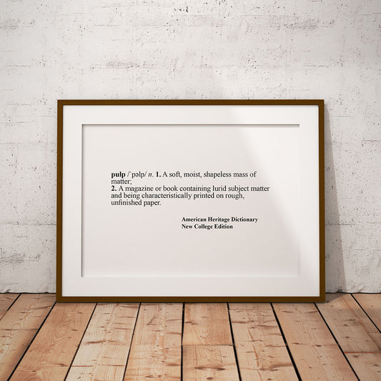 buy Pulp Fiction Definition print pixel8er movie word quote decor art instant digital downloadable download Jules Vincent Vega Tarantino buy print word dictionary language