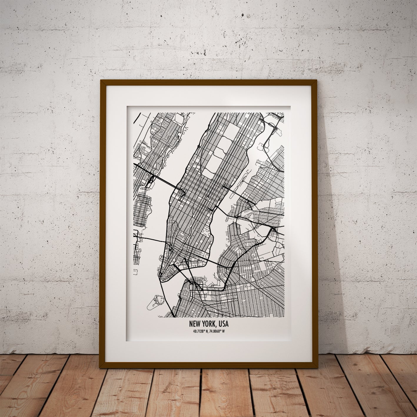 buy coordinates Custom Location Geography america new york big apple travel holiday wedding birth never sleeps travel scandinavian minimalist